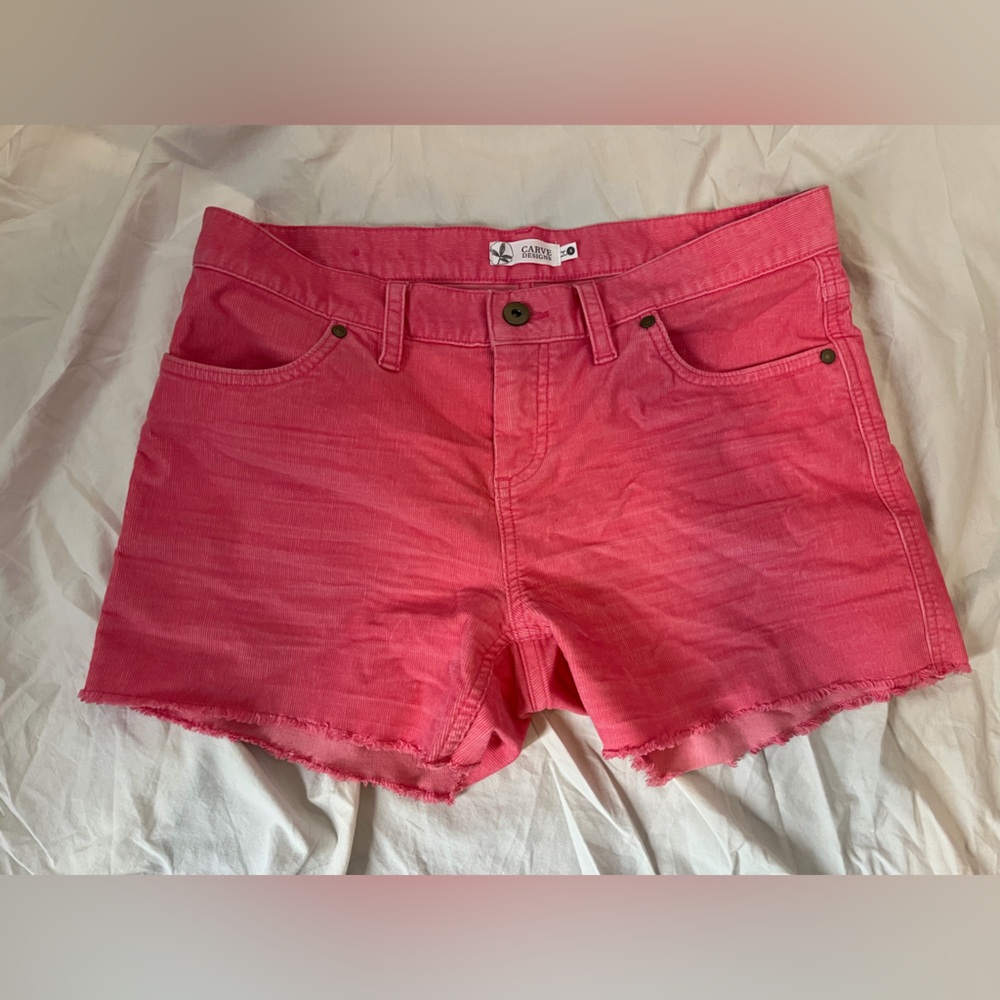Carve Designs Women's Pink Denim Shorts